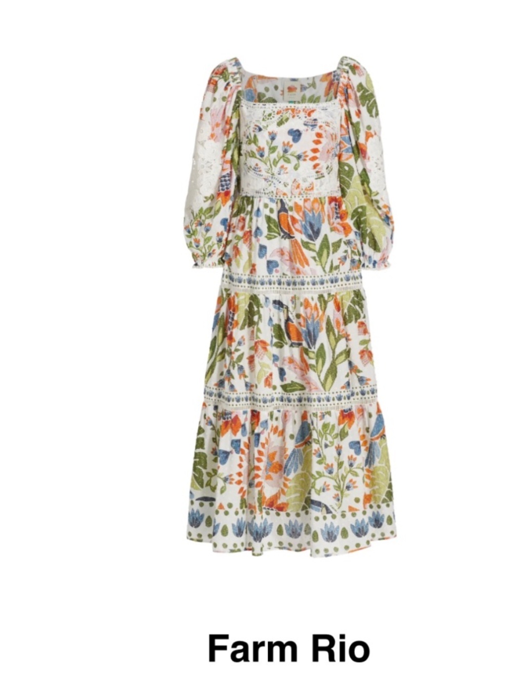 Farm Rio Midi Dress